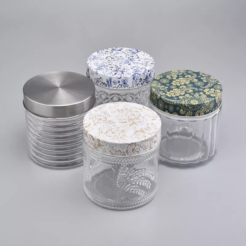 వ్యక్తిగతీకరించిన ముద్రణ టిన్ కొవ్వొత్తి కూజా మూత