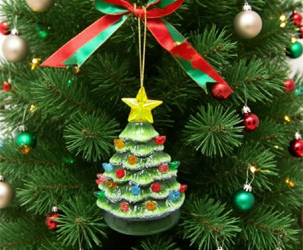 ఏ విధమైన క్రిస్మస్ చెట్టు ఆభరణాలు సెలవు కాలంలో వినియోగదారులు మరియు రిటైలర్ల ద్వంద్వ అవసరాలను ఏకకాలంలో తీర్చగలవు?