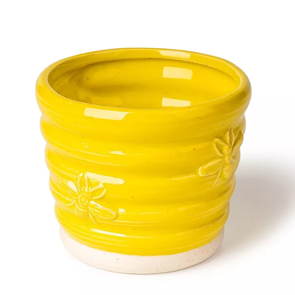 బీస్వాక్స్ సిరామిక్ క్యాండిల్ జార్